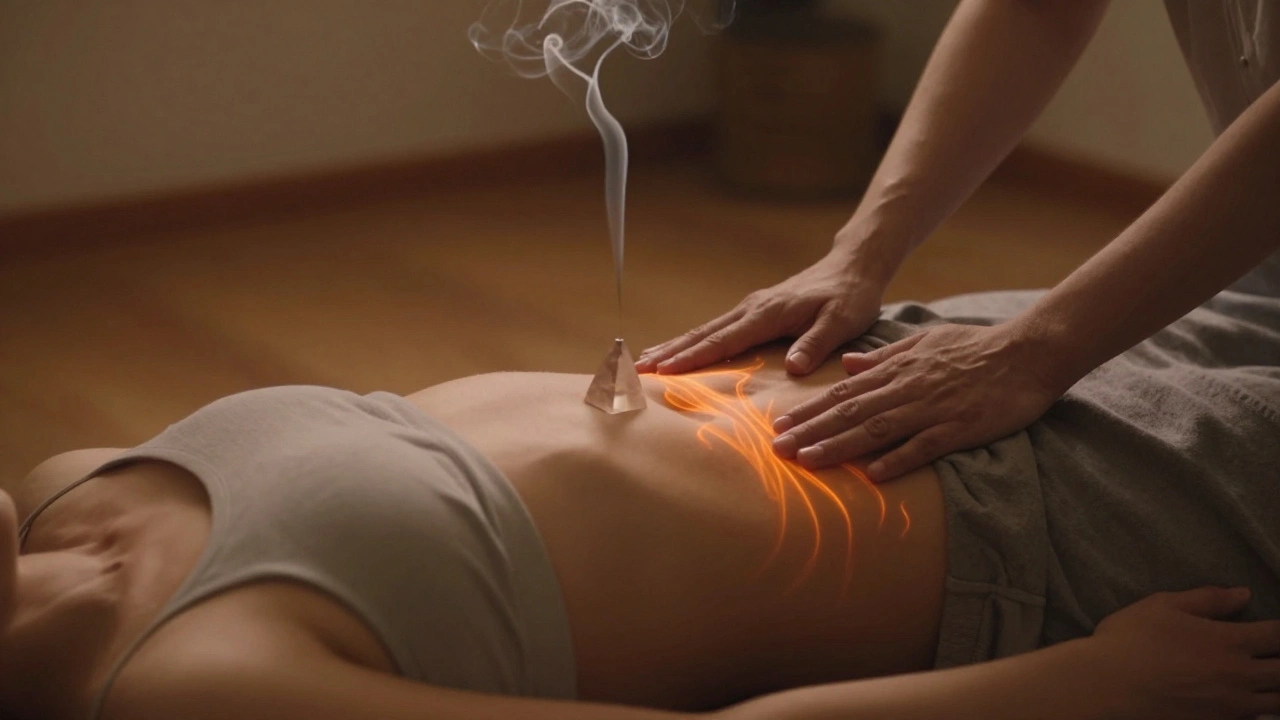 Sakrální čakra a její aktivace při tantrické masáži: jak otevřít centrum kreativity a intimity