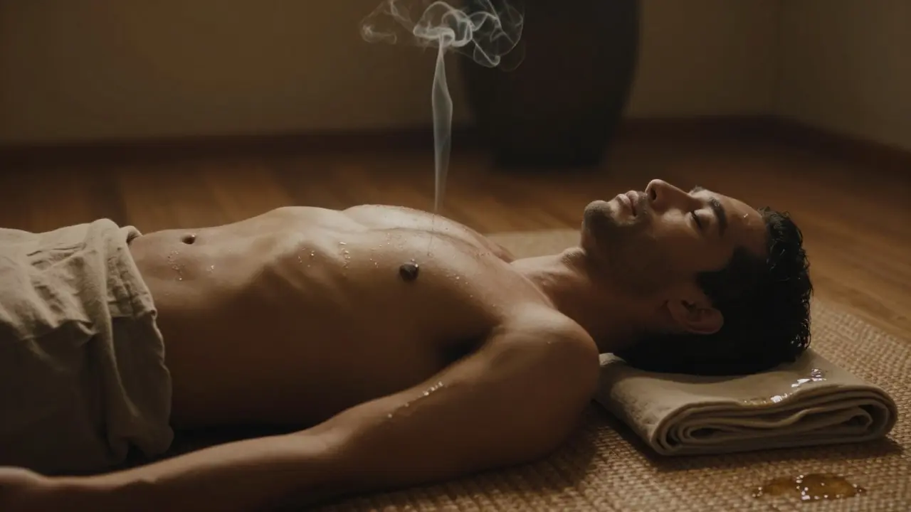 Masáž varlat jako součást lingam rituálu: Praktické techniky a bezpečnostní pokyny